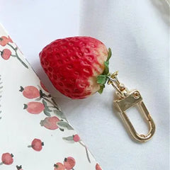 Strawberry-Themed Airpod Case