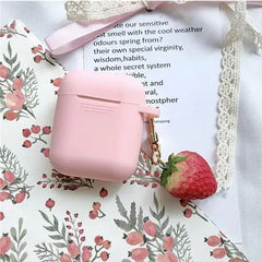 Strawberry-Themed Airpod Case