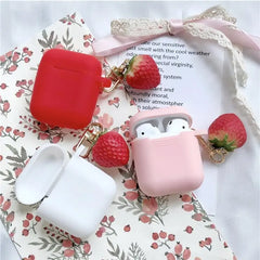 Strawberry-Themed Airpod Case